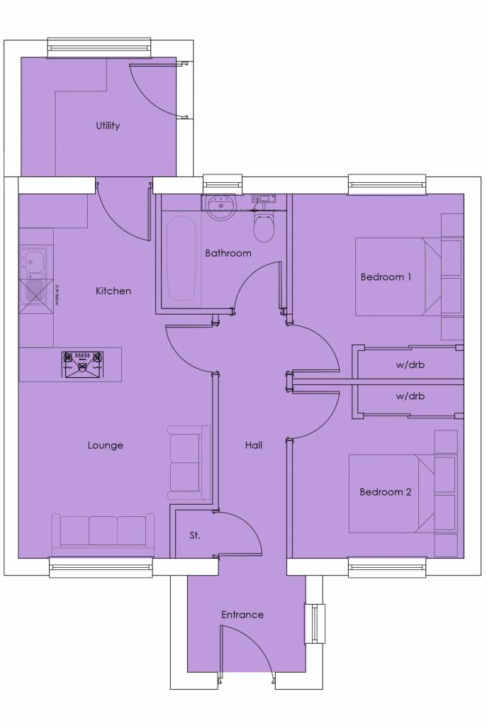 Plot 3 Kirkland Crescent, Dalry, KA24 5EA photo 3