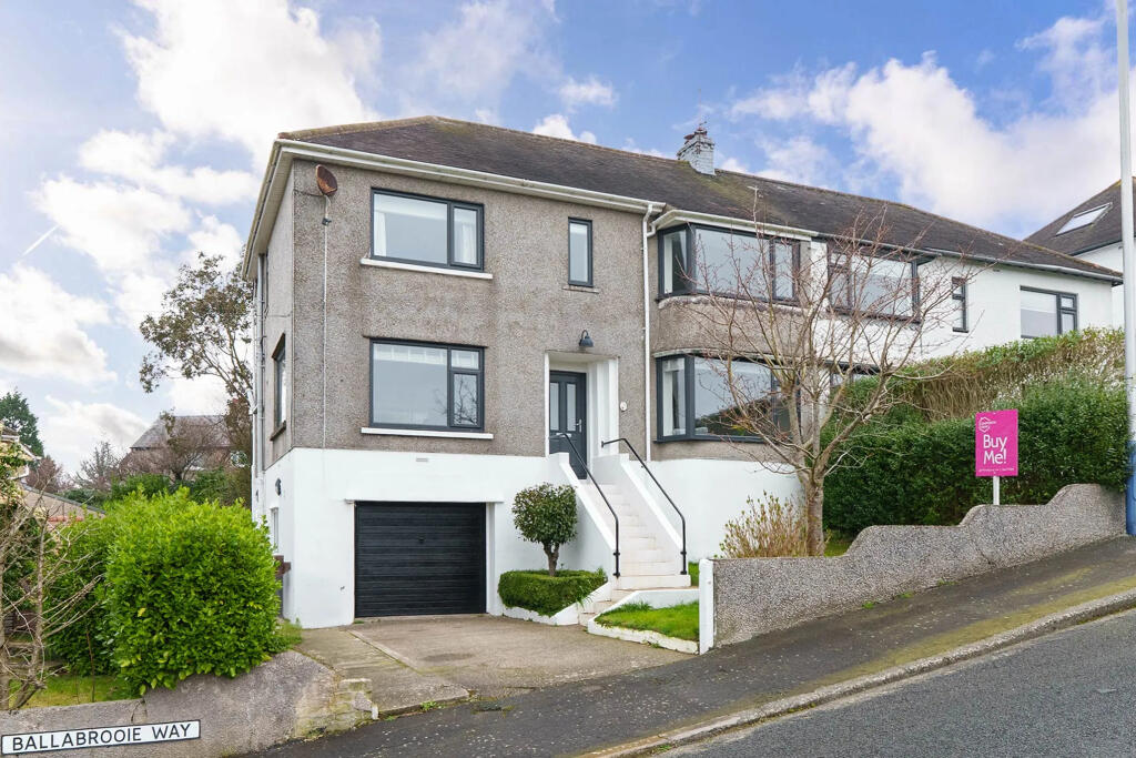 3-bed semi-detached on 74, Ballabrooie Way, Douglas, £439,950