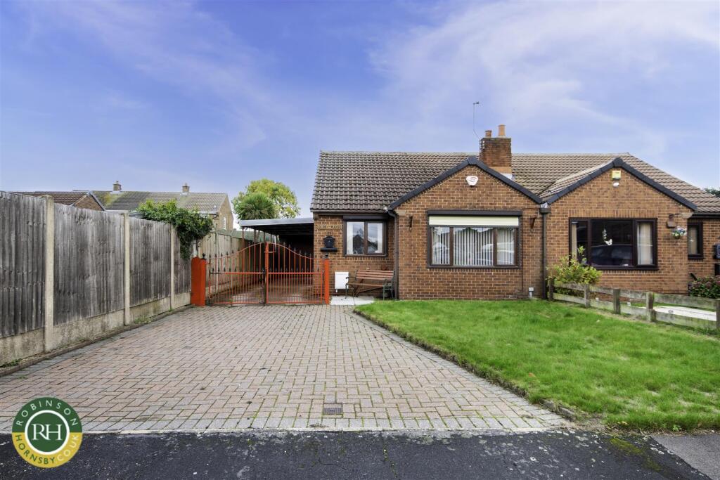 2-bed semi-detached on Blue Bell Court, Blaxton, Doncaster, £150,000