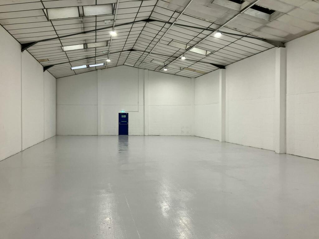 View to the rear of the warehouse
