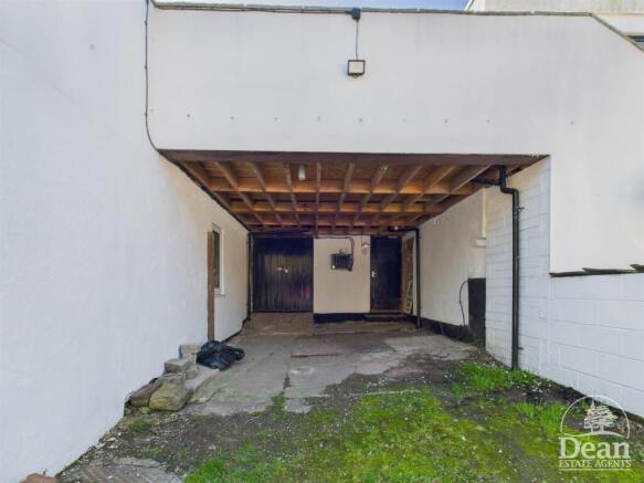 Covered Area to Kitchen/Store Rooms