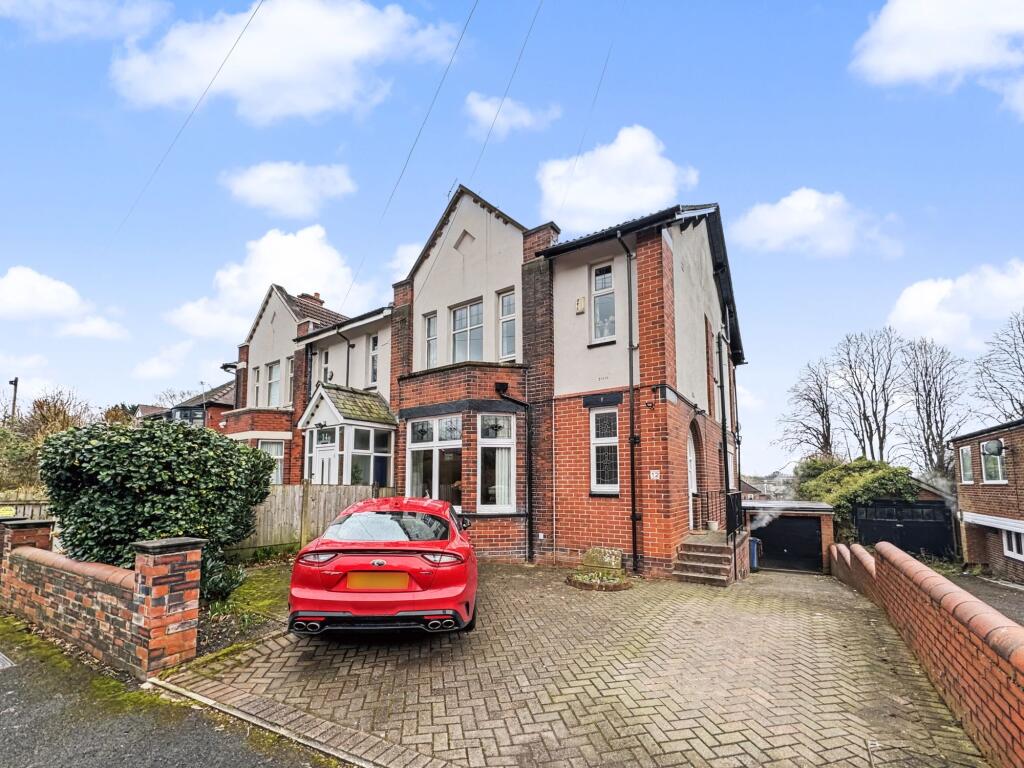 4-bed terraced on Glebelands Road, Prestwich, M25, £550,000