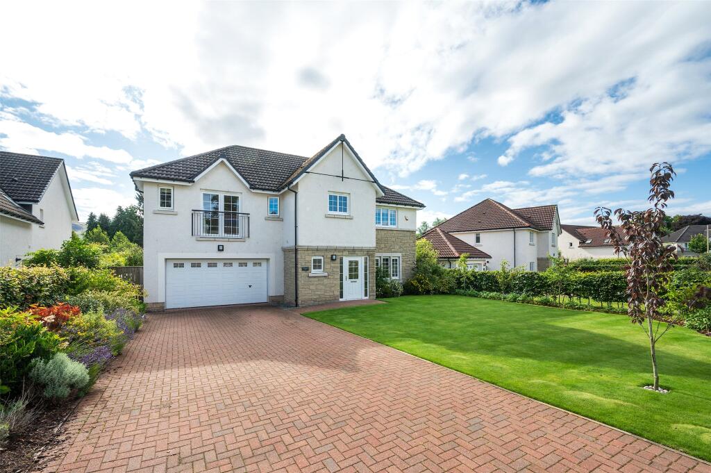 5-bed detached on Abbey Park, Auchterarder, £585,000
