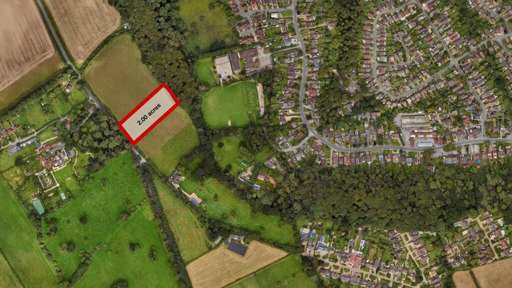 Land for sale in Marlow.