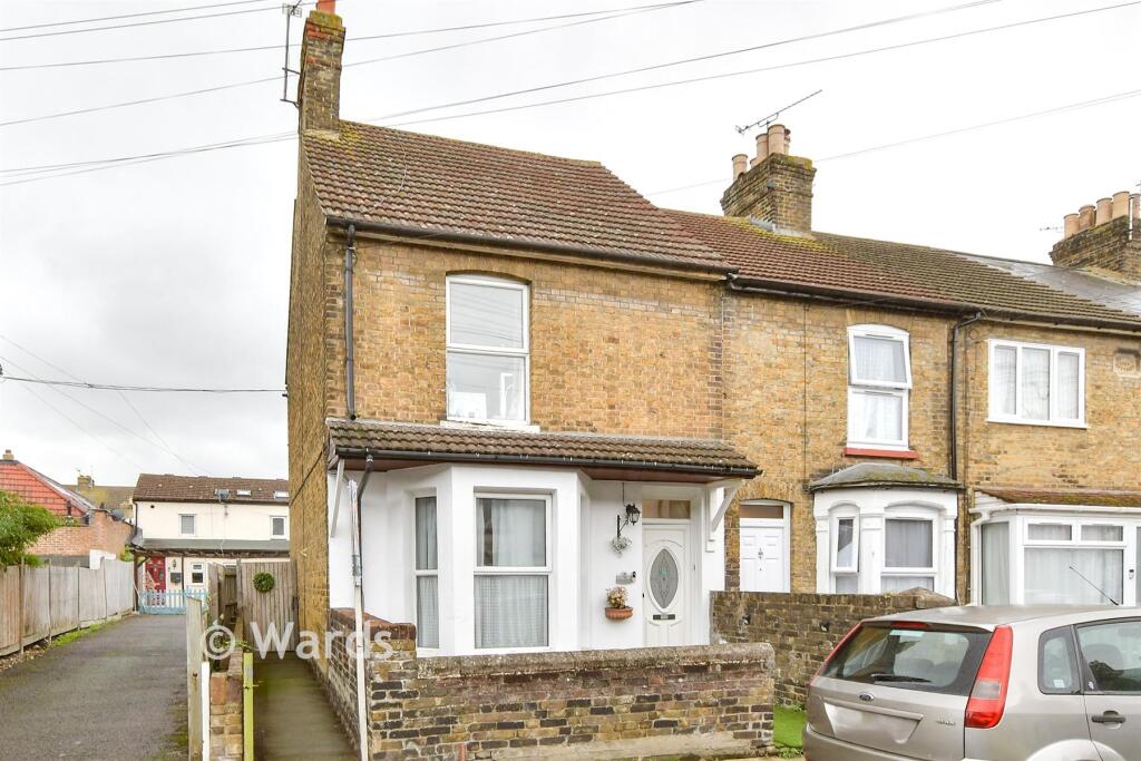 2-bed terraced on Shakespeare Road, Sittingbourne, Kent, £220,000