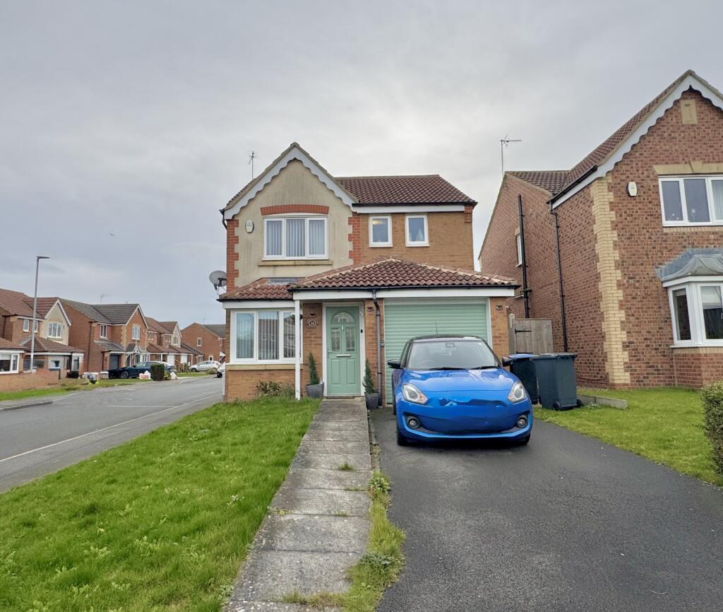 3-bed detached on Chestnut Way, Seaham, County Durham, SR7, £200,000