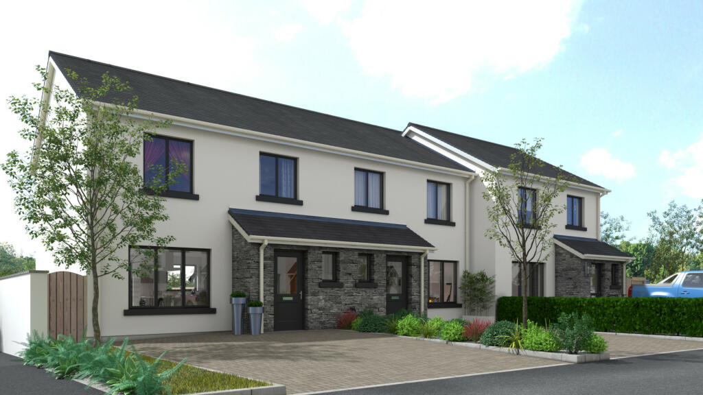 3-bed semi-detached on Plot 3 Oatlands, Oatlands Road, Andreas, IM7 4ER, £375,000