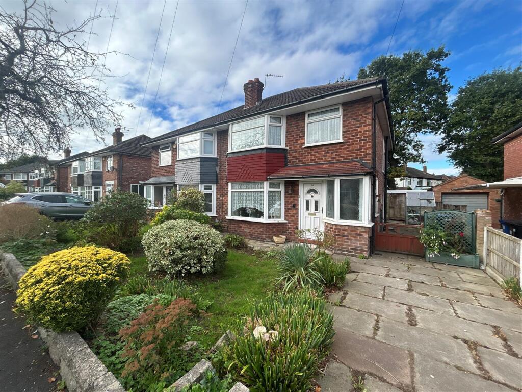 3-bed semi-detached on St Austell Drive, Heald Green, Cheadle, £340,000