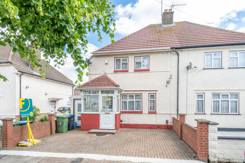 4-bed semi-detached on Hillfield Avenue, Alperton, Wembley, HA0, £775,000