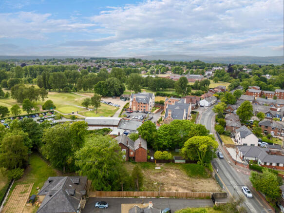 Side view of the Land