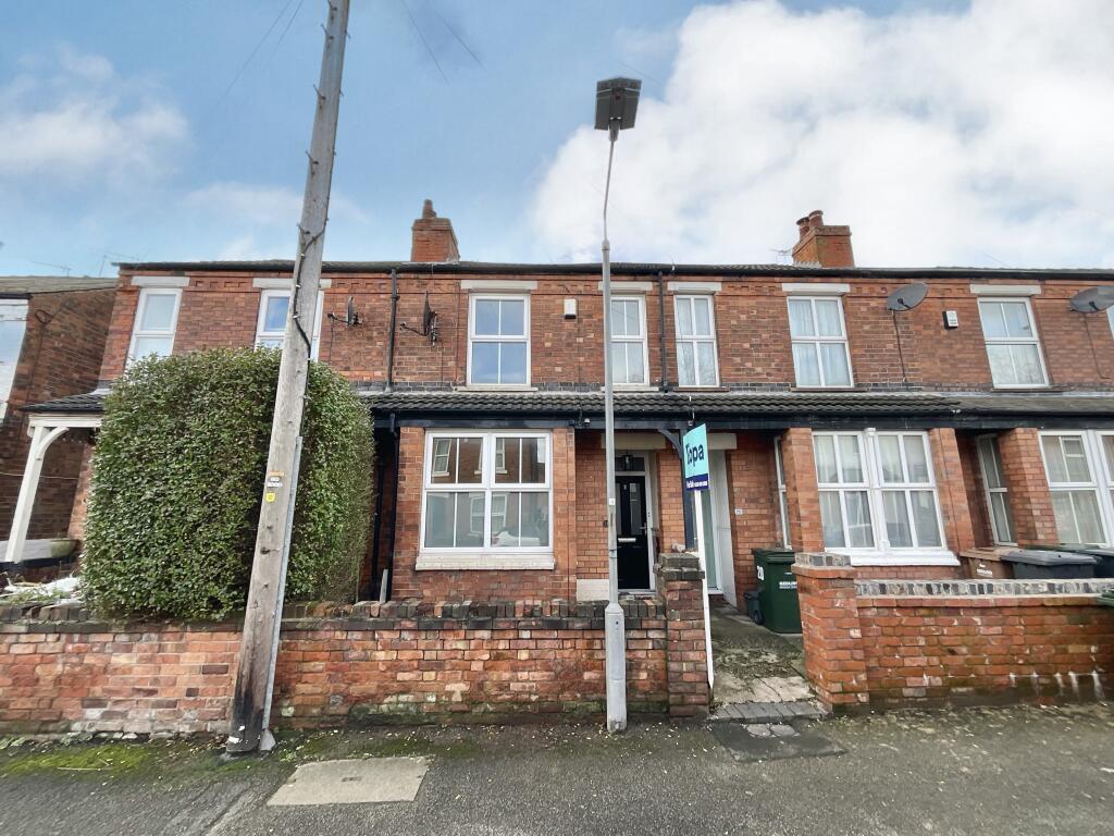 2-bed terraced on Curzon Avenue, Nottingham, NG4, £185,000
