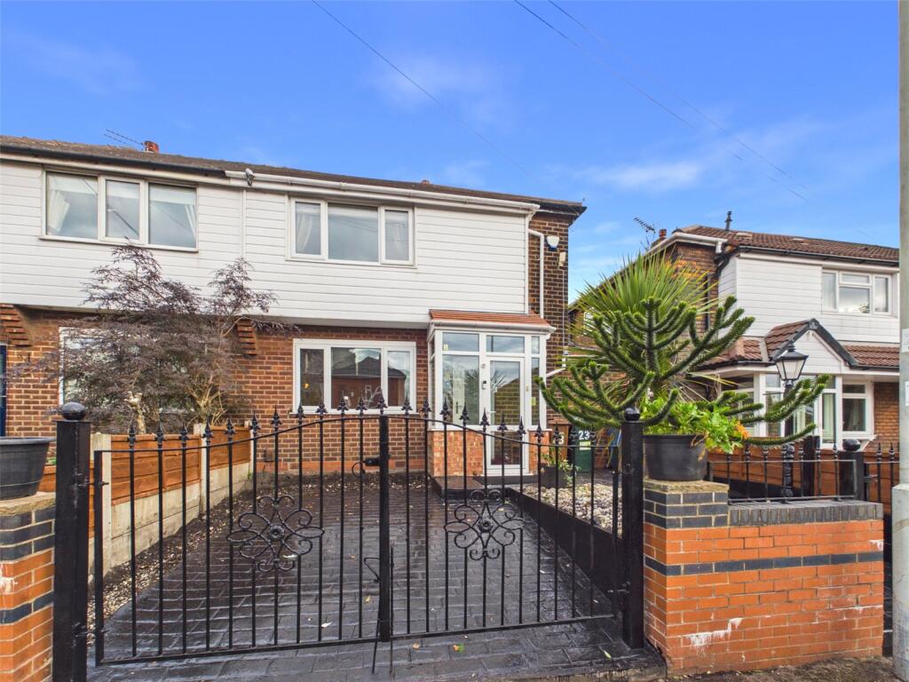 2-bed semi-detached on Hurst Street, Reddish, Stockport, SK5, £270,000