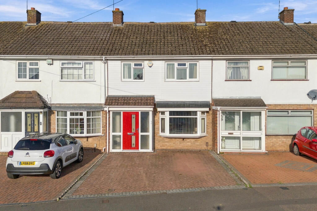 3-bed terraced on Bredon Avenue, Binley, Coventry, £230,000