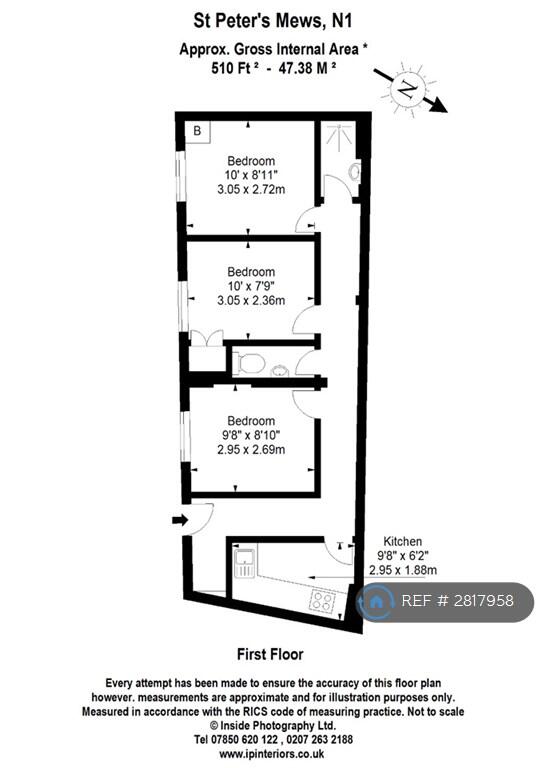 2 bedroom flat for rent