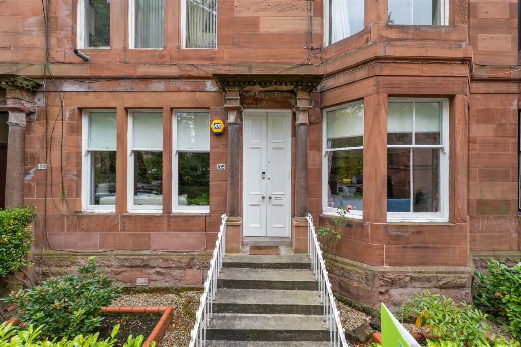 Main image of property: Main Door 105 Queensborough Gardens, Hyndland, G12 9RS