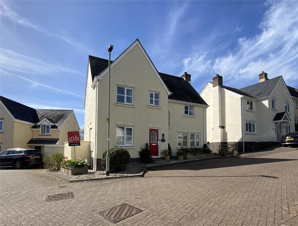 4-bed detached on 13, Cornlands, Sampford Peverell, Tiverton, Devon, EX16, £425,000