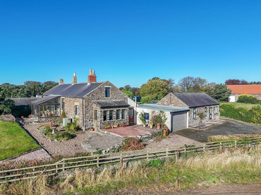 4-bed detached on Glebe Farmhouse, Embleton, Alnwick, Northumberland, £575,000