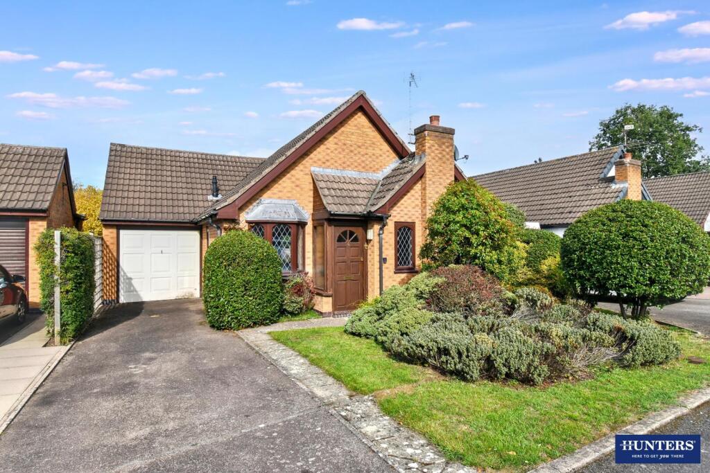 2-bed bungalow on Milverton Close, Wigston, £250,000