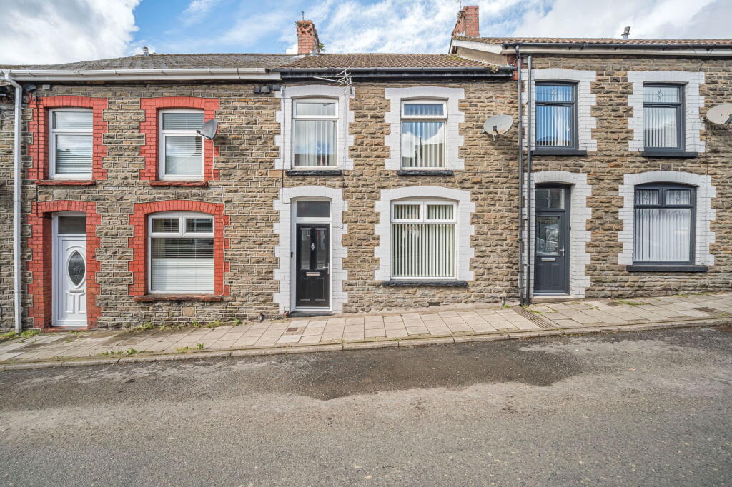 3-bed terraced on High Street, Abertridwr, Caerphilly, CF83 4FA, £155,000
