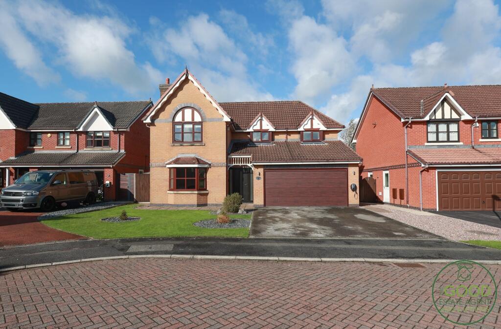 4-bed detached on Sandringham Way, Cottam, Preston PR4 0JE, £425,000