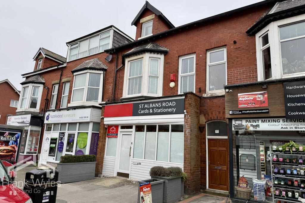 2-bed terraced on St Albans Road, Lytham St Annes, FY8 1UY, £235,000