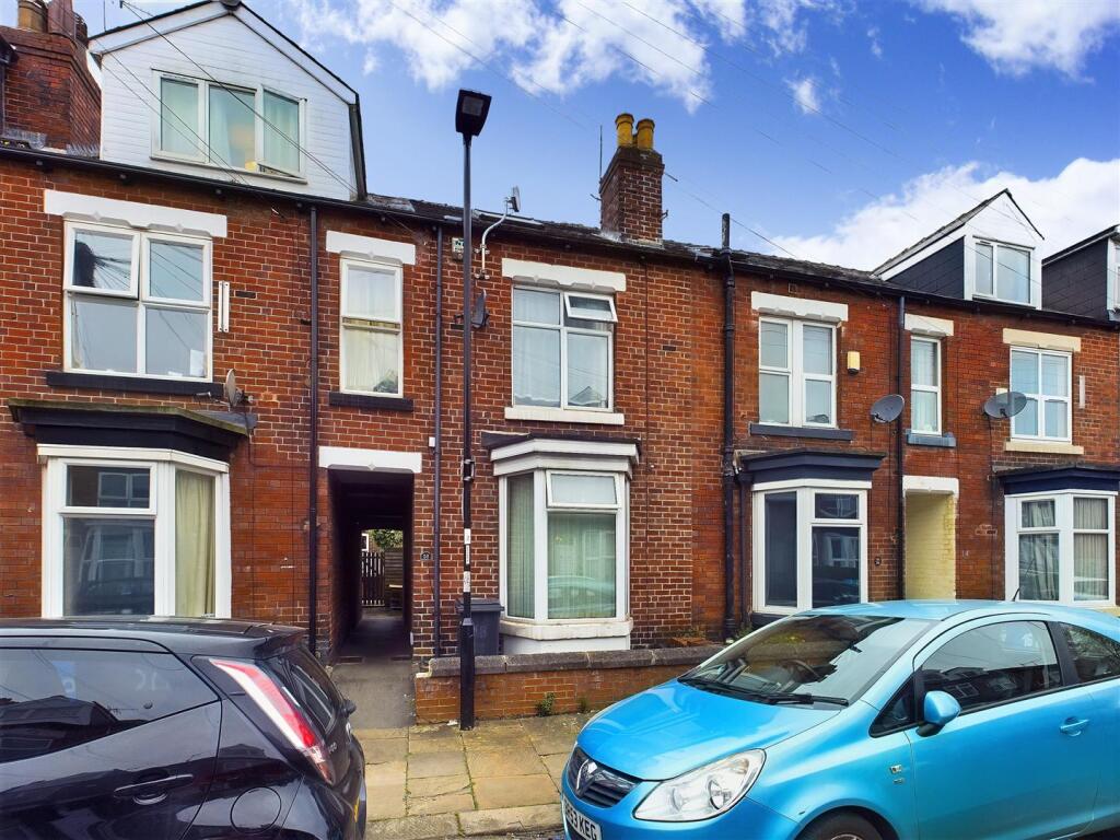 3-bed terraced on Harefield Road, Sharrow Vale, Sheffield, £275,000