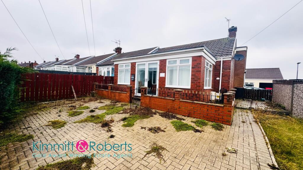 2-bed terraced on 2, Grantham Avenue, Seaham, Durham, SR7 8LZ, £105,000