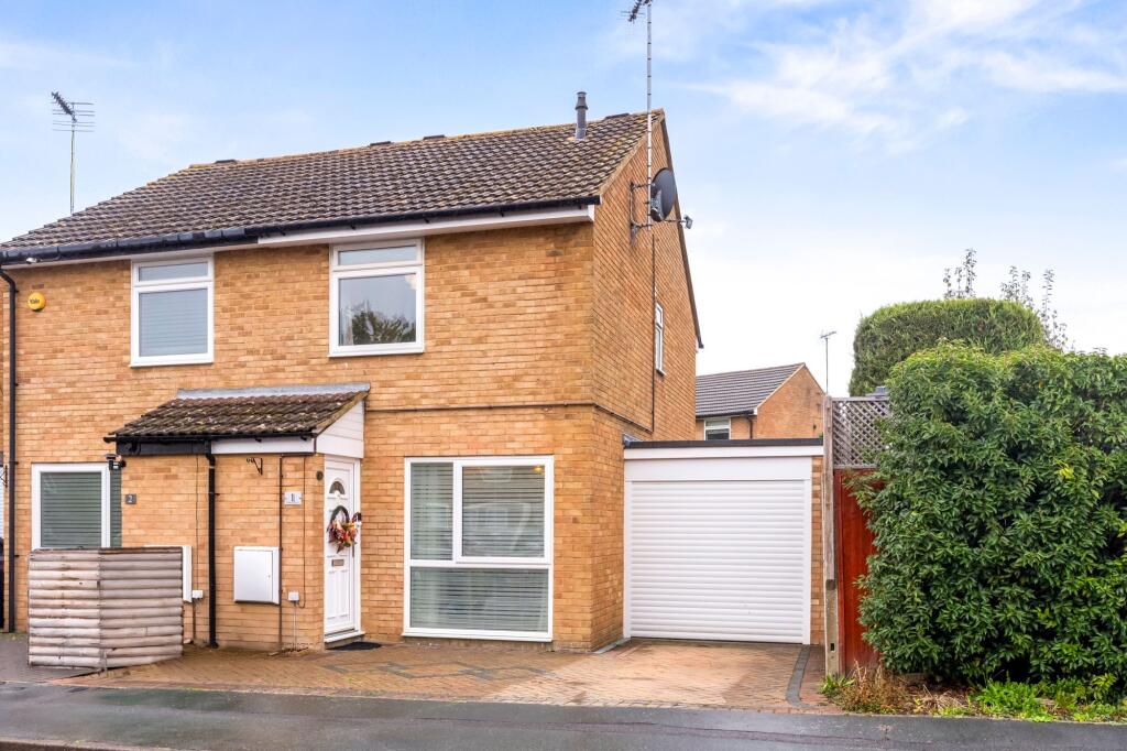 2-bed semi-detached on Yarrow Close, Horsham, RH12, £395,000