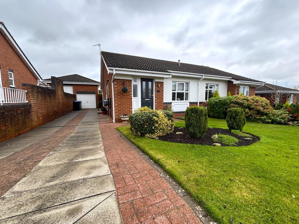 2-bed semi-detached on Craster Close, Chester Le Street, DH2, £215,000