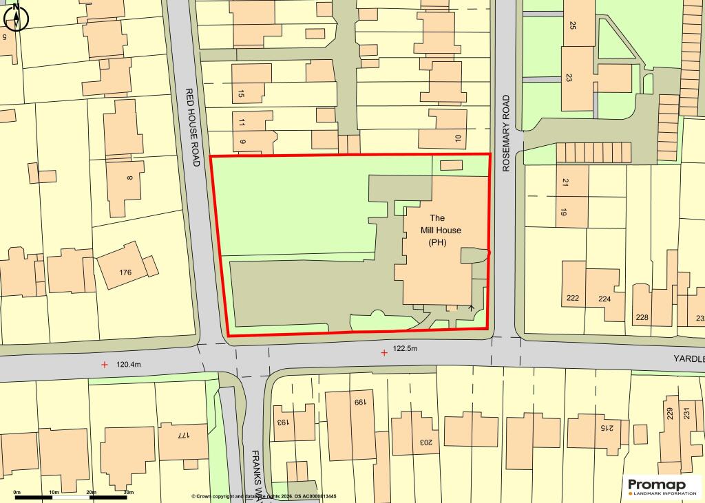Yardley Arms, Birmingham - OS Map.jpg