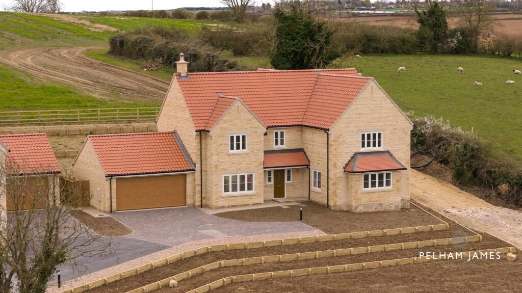 5-bed detached on Station Road, Corby Glen, NG33, £840,000