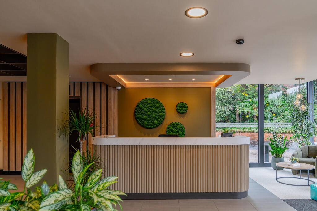 Reception desk