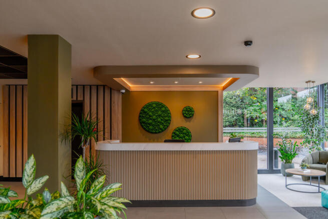 Reception desk
