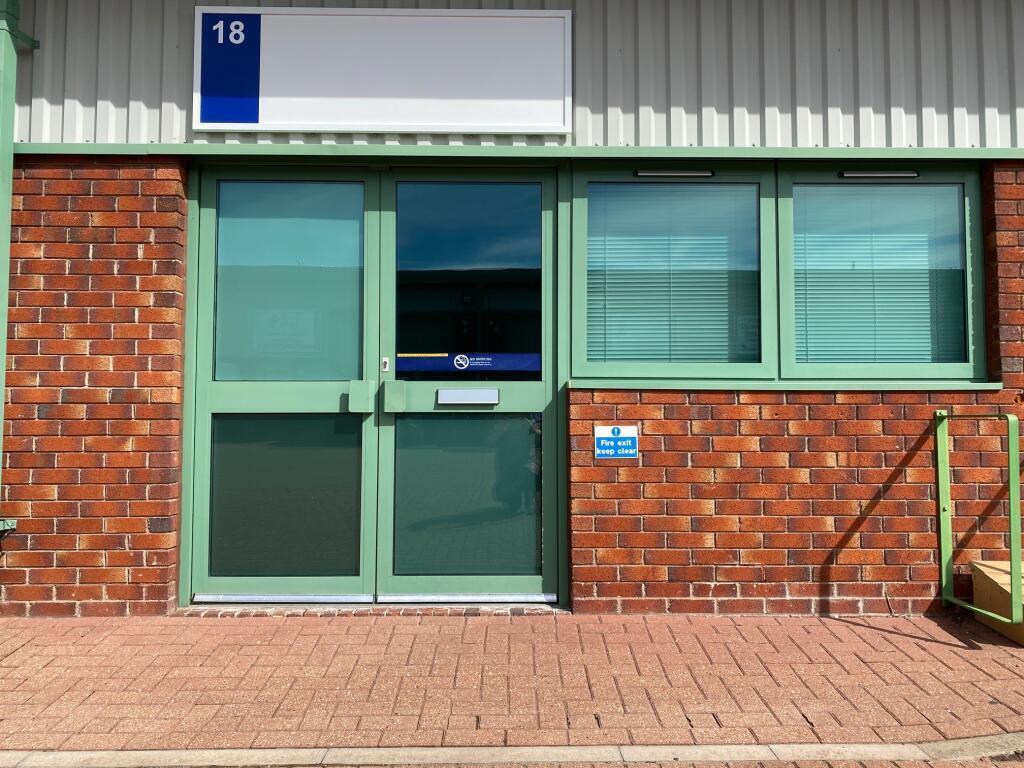 Unit 18 entrance door