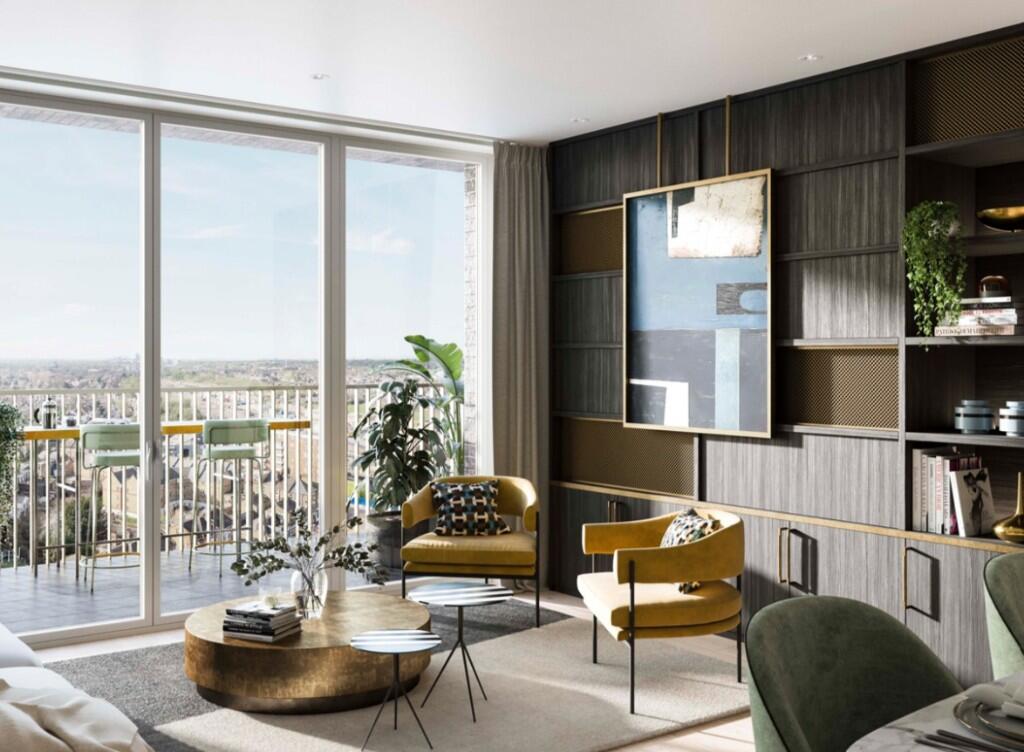 1-bed flat on The Verdean, London, W3, £515,000