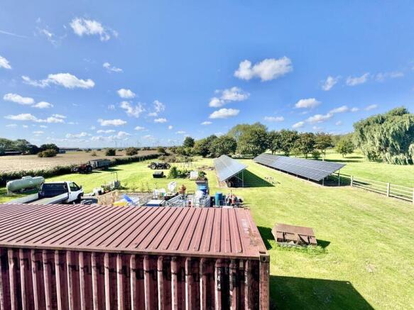 Views over garden