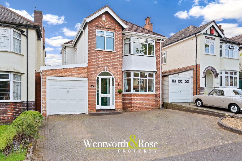 3-bed detached on Wheats Avenue, Harborne, Birmingham, B17 0RH, £440,000