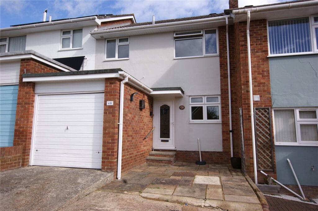 3-bed terraced on Warland Way, Corfe Mullen, Wimborne, BH21, £330,000