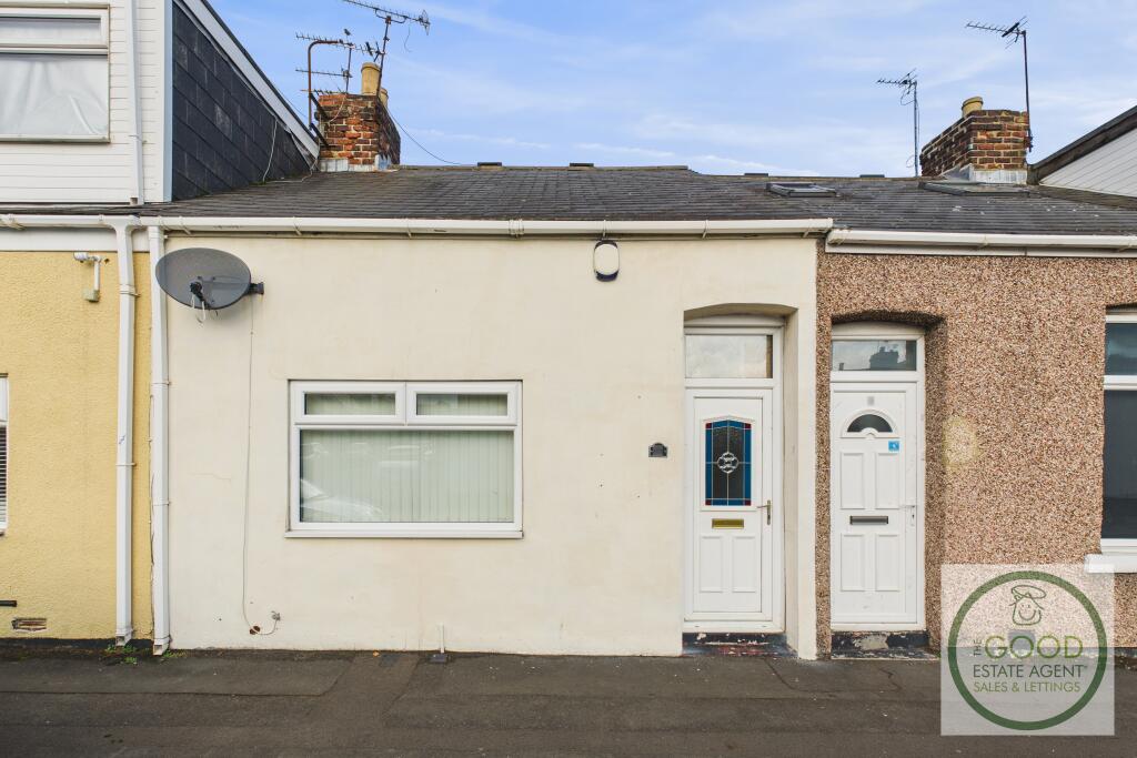 1-bed terraced on Wilson Street, Sunderland, SR4, £75,000