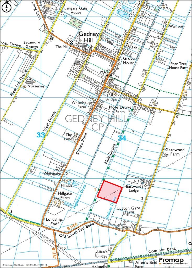Grade 2 Agricultural Land. Mole Drove, Gedney Hill – pohled 2
