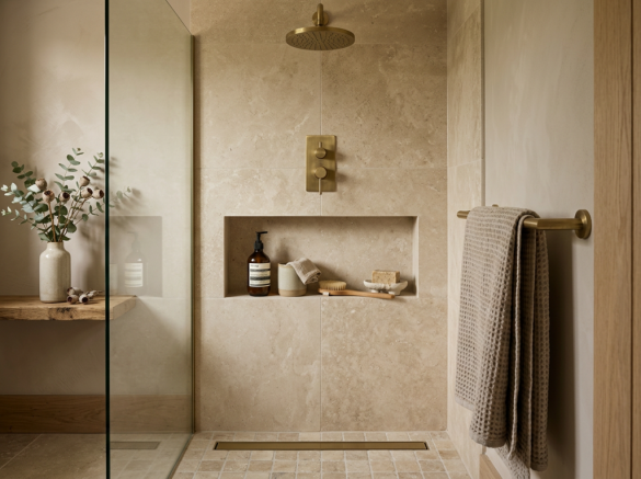 Illustrative Walk in Shower