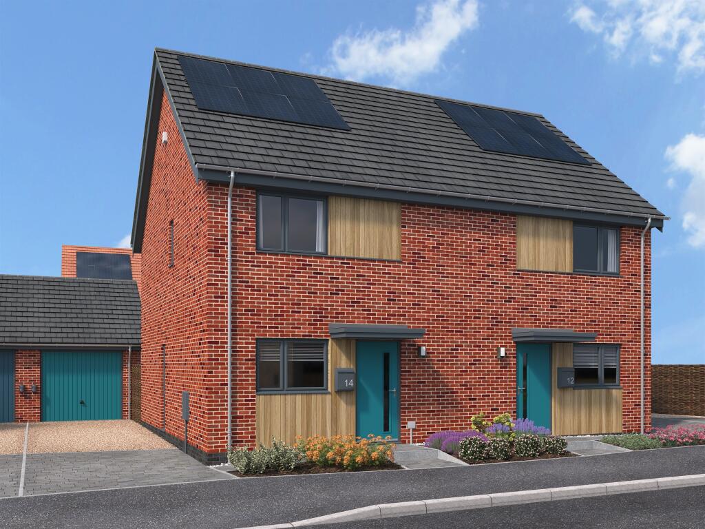 2-bed semi-detached on Cygnet Rise, Swaffham, £250,000