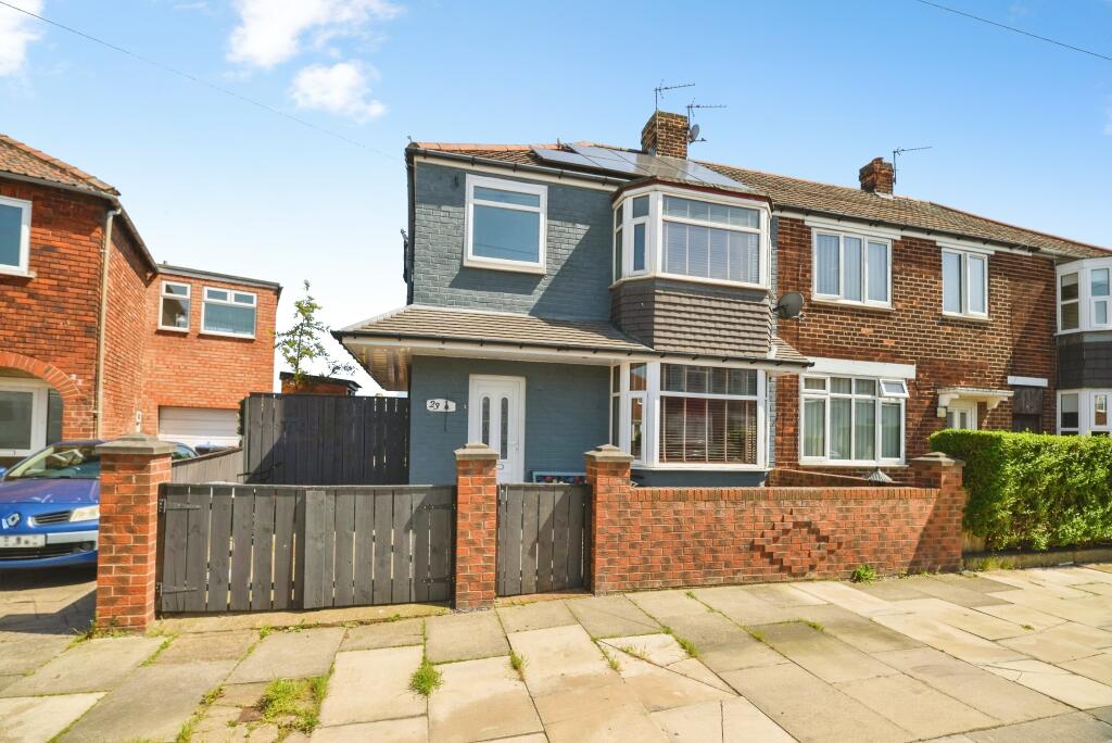 3-bed semi-detached on Merlin Road, Middlesbrough, TS3, £130,000