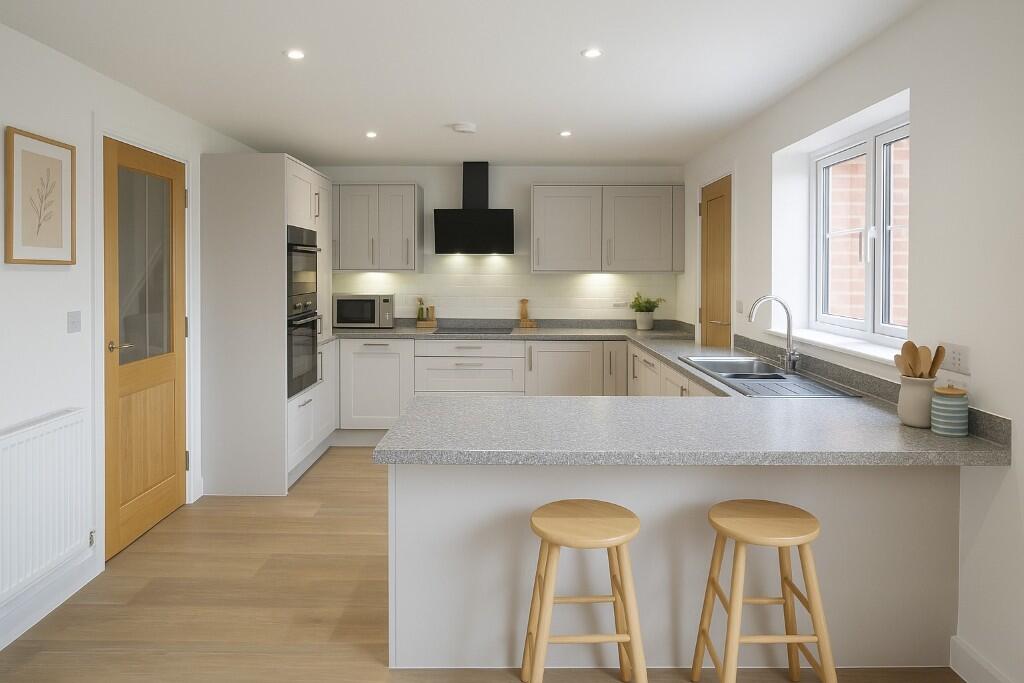 4-bed detached on Plot 93, Keston Fields, Pinchbeck, Spalding, Lincolnshire, PE11, £425,000