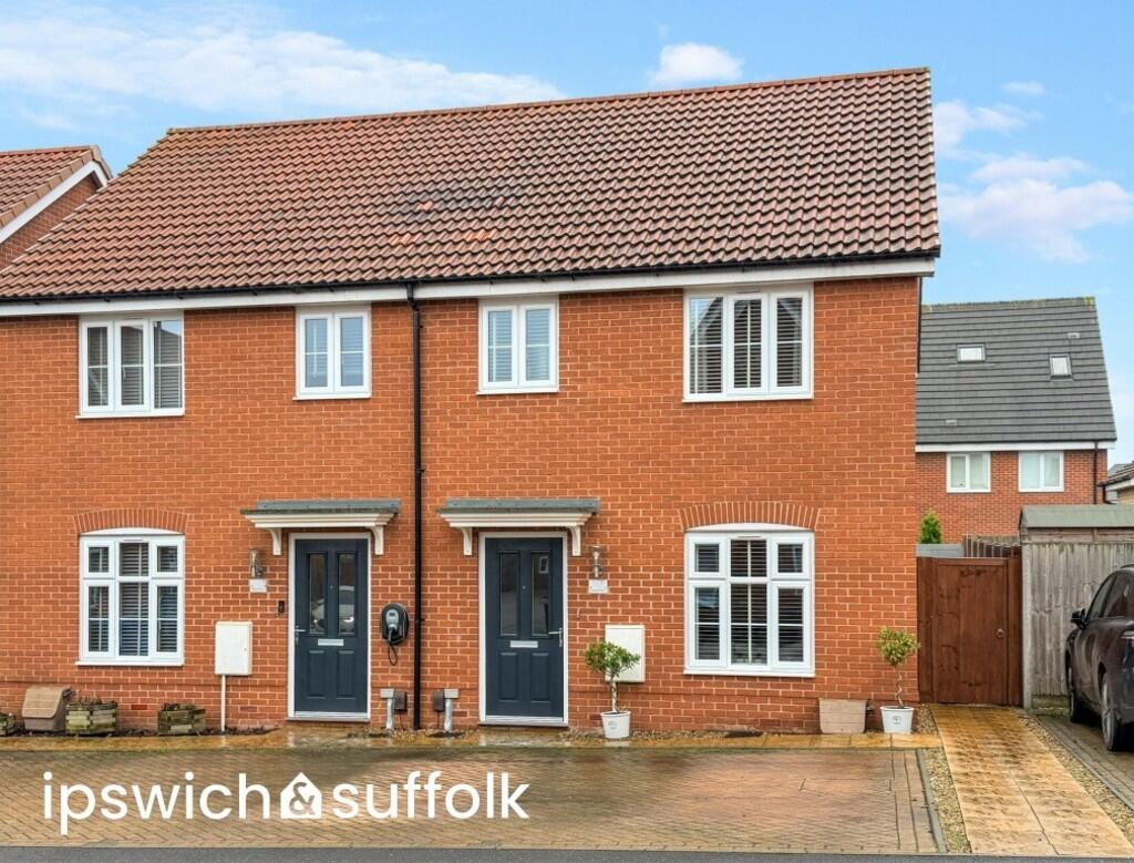 3-bed semi-detached on Felchurch Road, Sproughton, Ipswich, £290,000