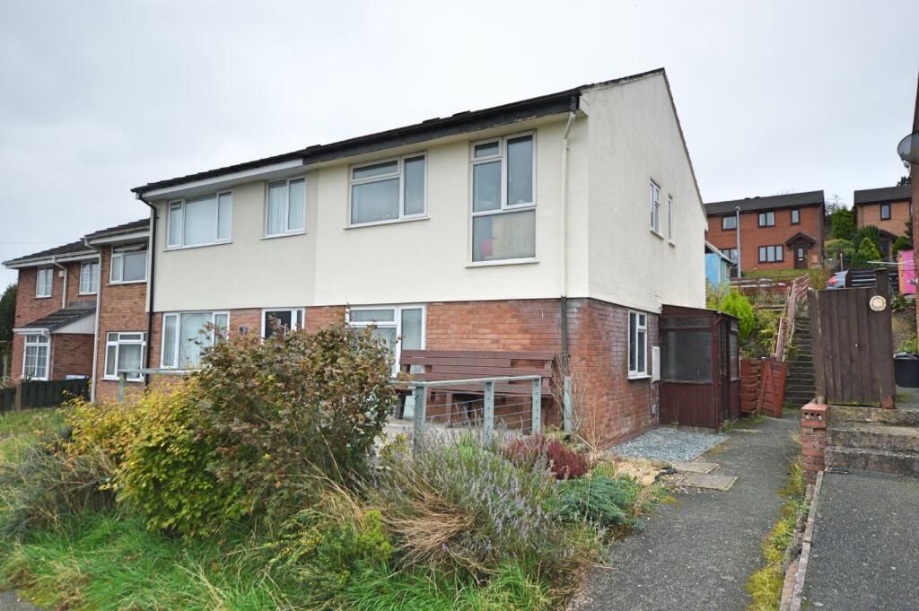 3-bed semi-detached on Brimmon Close, Newtown, Powys, SY16, £145,000