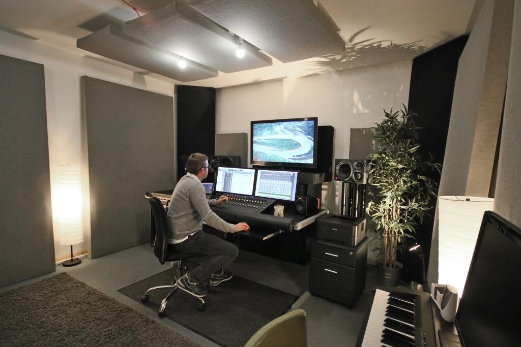 Soundproofed Room