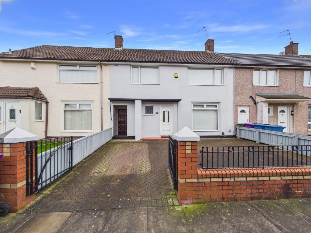 3-bed terraced on Kynance Road, Croxteth, Liverpool., £160,000