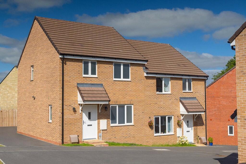 3-bed semi-detached on Plot 120 The Coleridge, Cashmere Park, Exeter Road, South Molton, Devon, EX36, £275,000