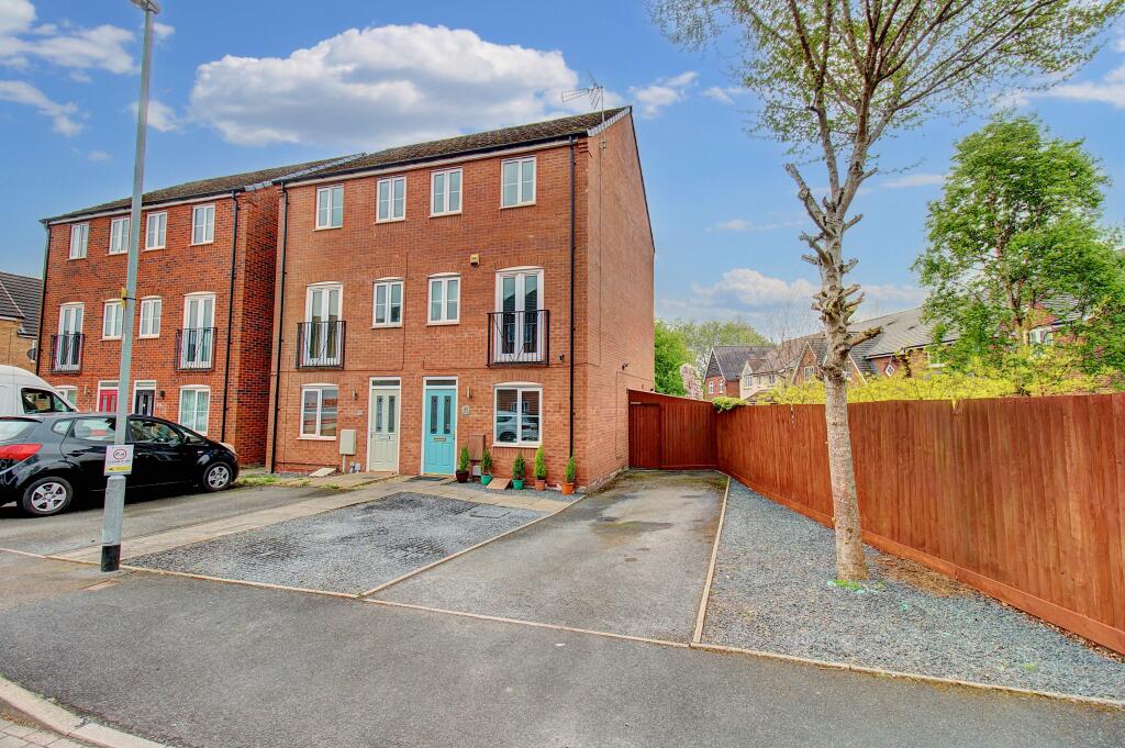4-bed semi-detached on Forge Close, Cannock, WS11, £250,000